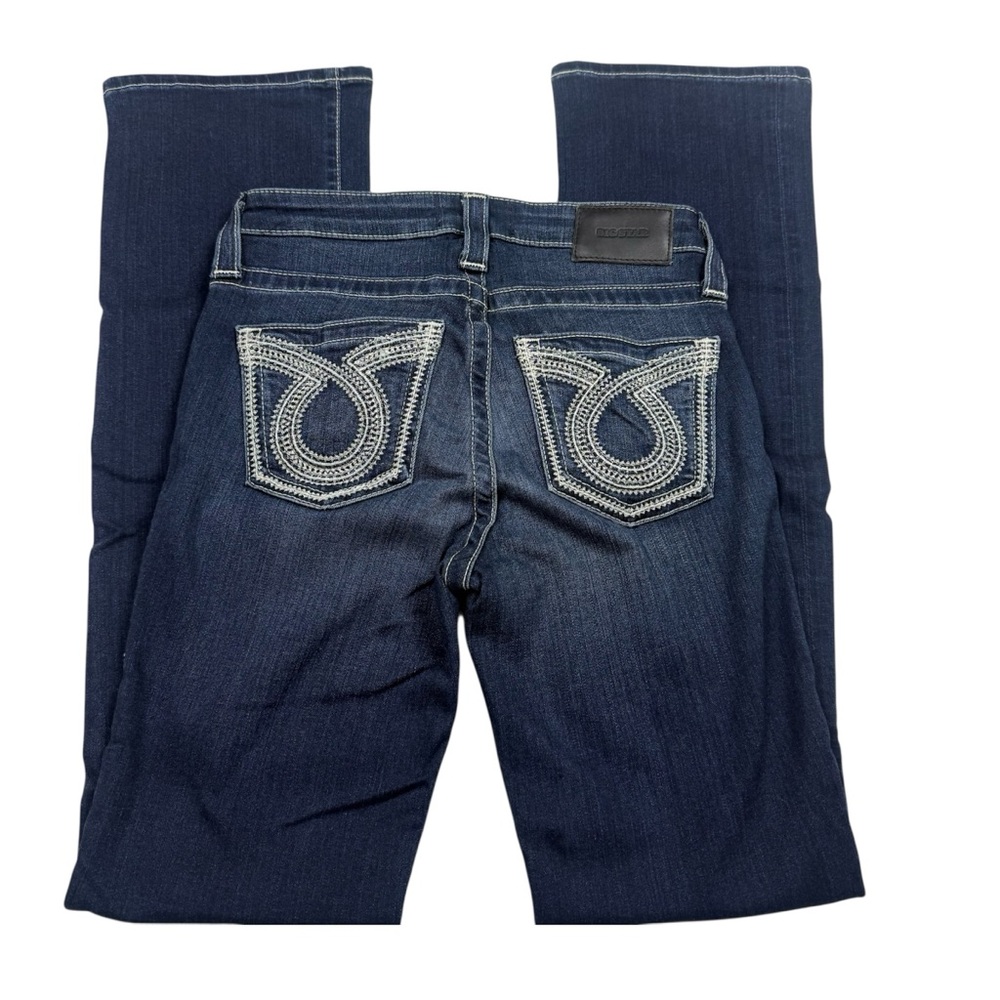 Big Star Women's Dark Blue Straight Leg Jeans